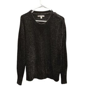 Seven7 Chanille Black Oversized Sweater 24 PTP